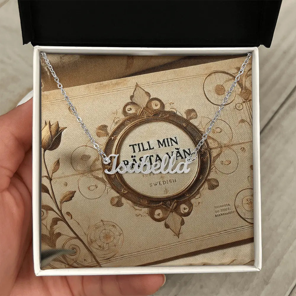 "A Gift from the Heart – Personalized Name Necklace for Someone You Love" - House of Sinners