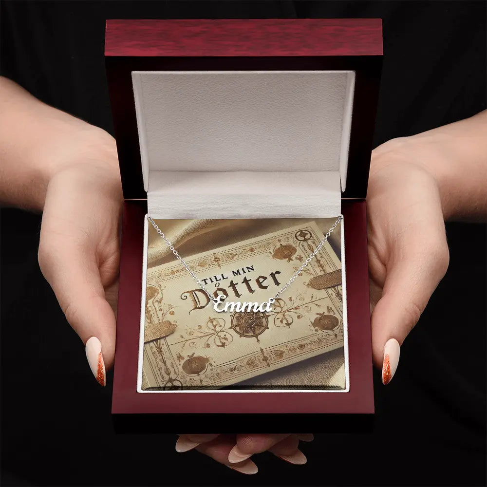 "A Gift from the Heart – Personalized Name Necklace for Someone You Love" - House of Sinners