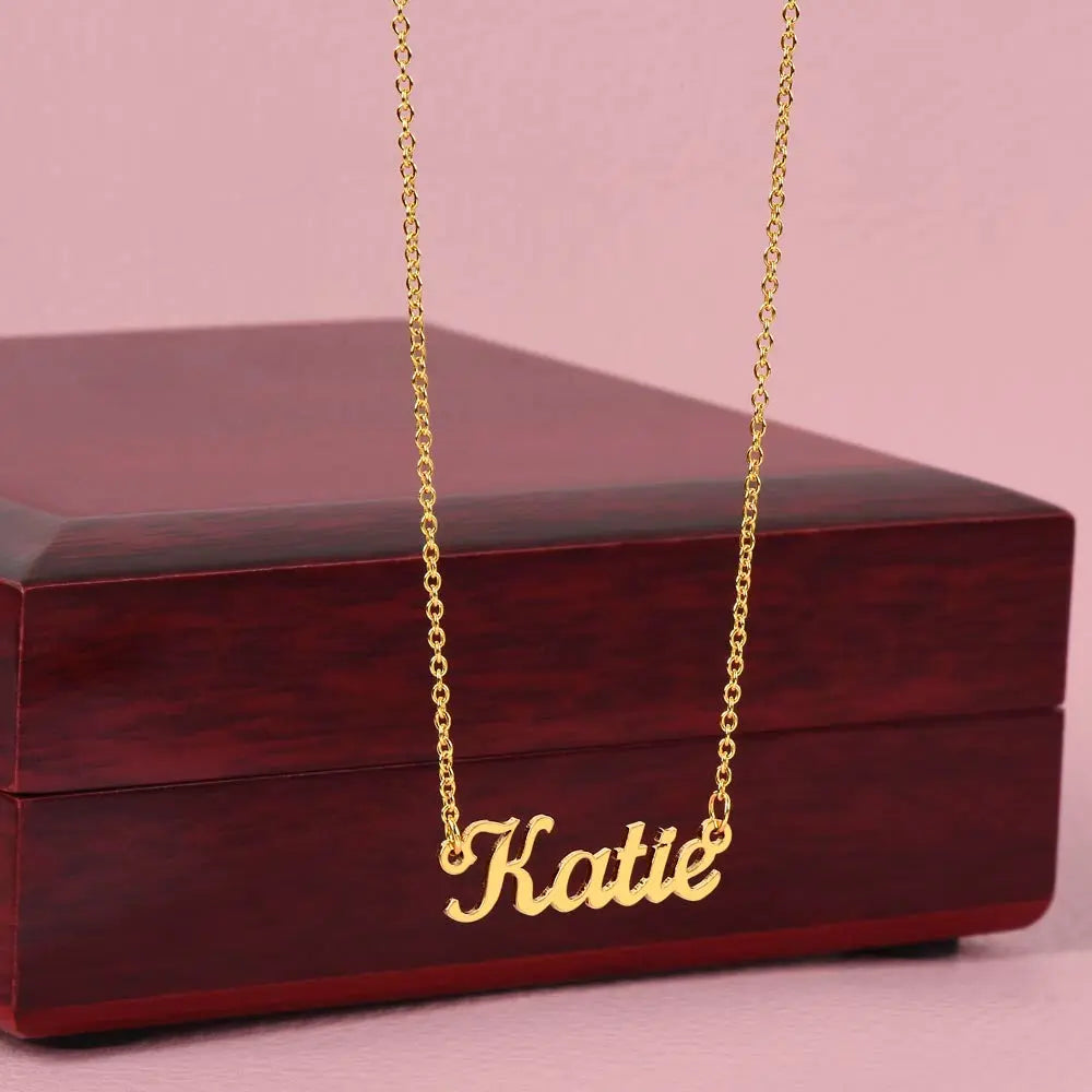 "A Gift from the Heart – Personalized Name Necklace for Someone You Love" - House of Sinners