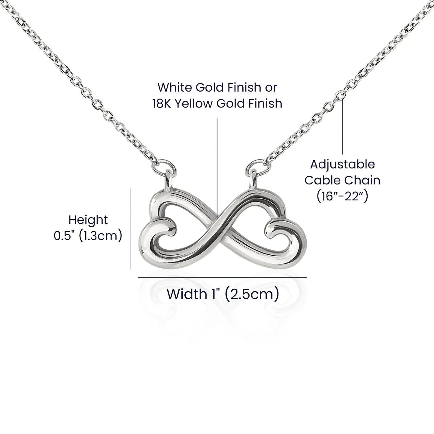 Everlasting love-Endless love Necklace ShineOn Fulfillment