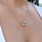 Forever Connected – Double Tangled Hearts Necklace for Eternal Love ShineOn Fulfillment