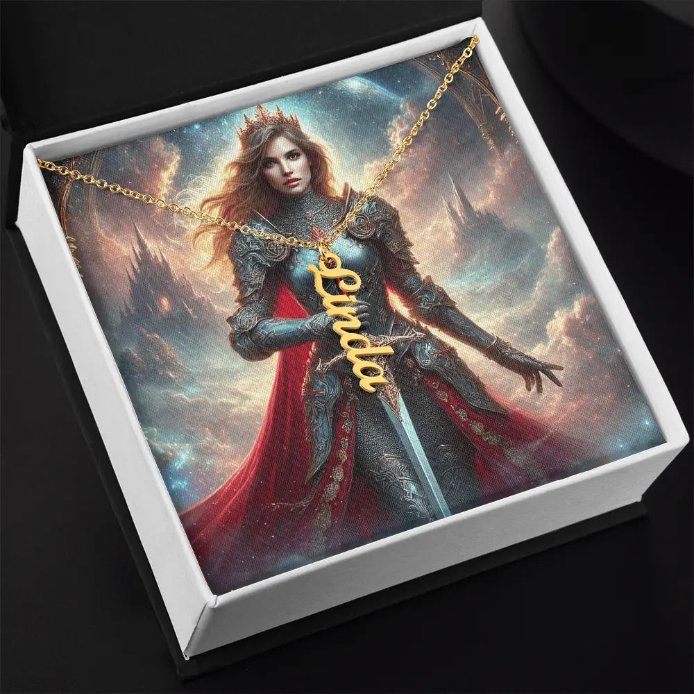 "Your Name, Your Strength – A Necklace as Powerful as You" ShineOn Fulfillment