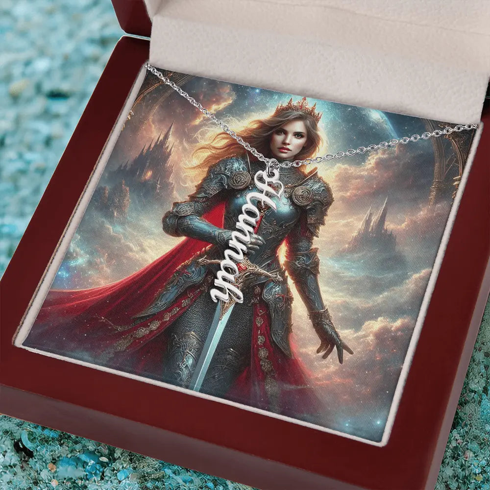 "Your Name, Your Strength – A Necklace as Powerful as You" ShineOn Fulfillment