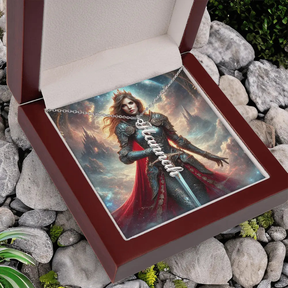 "Your Name, Your Strength – A Necklace as Powerful as You" ShineOn Fulfillment